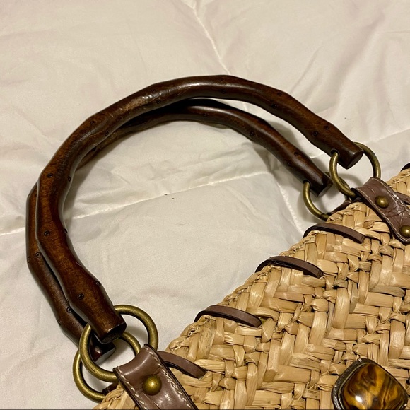 Nine West Straw Bag - Picture 3 of 8